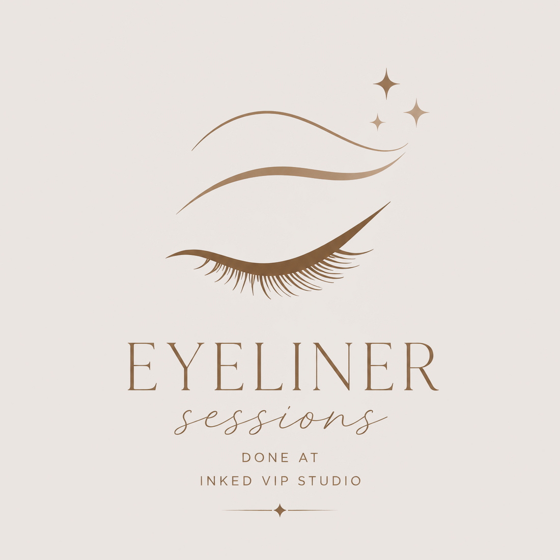Eyeliner sessions done at Inked VIP Studio