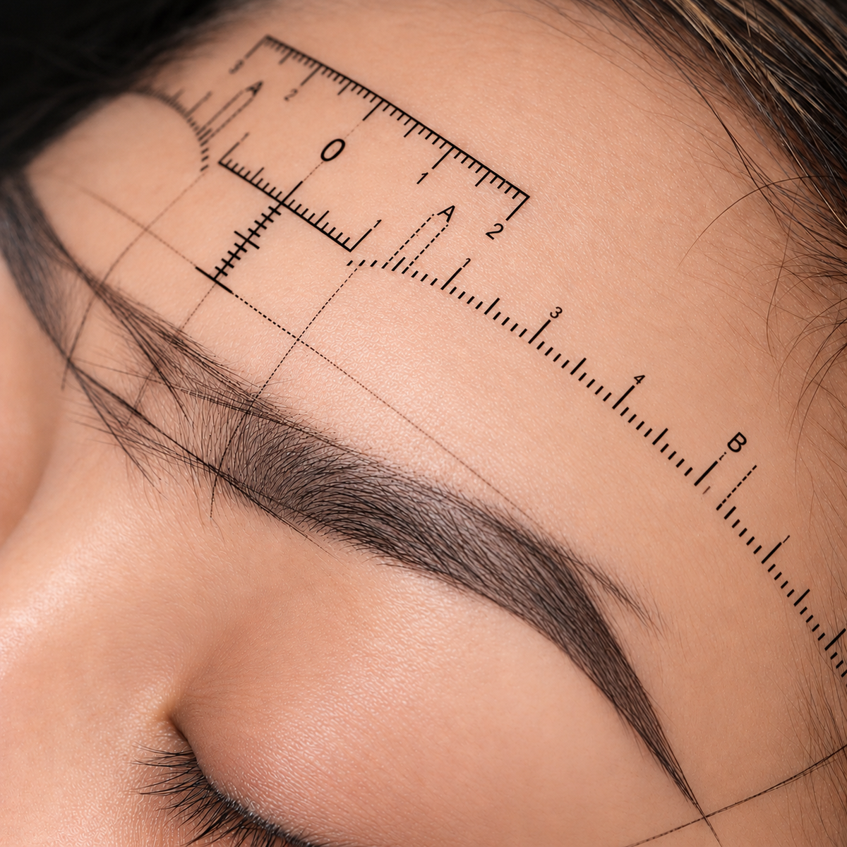 Brow Mapping Stickers - Pack of 10